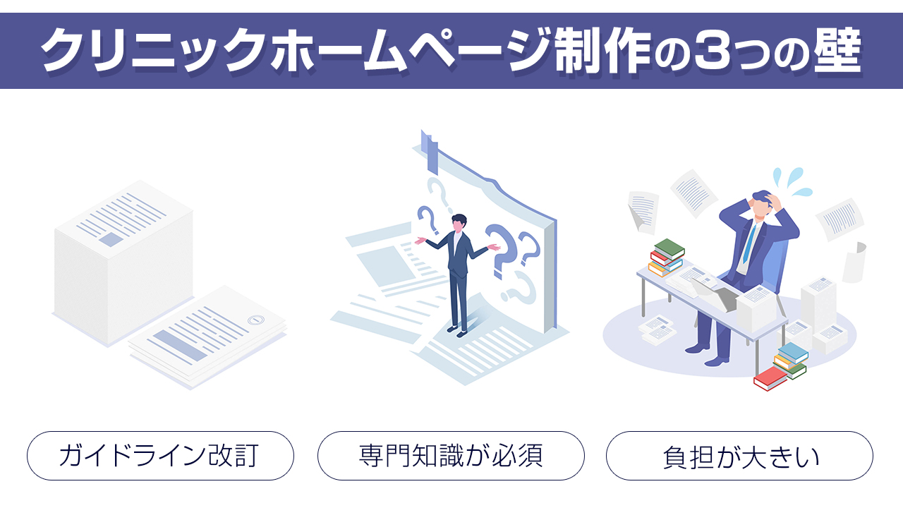 なぜクリニックのホームページ制作はプロに任せた方がいいのか？